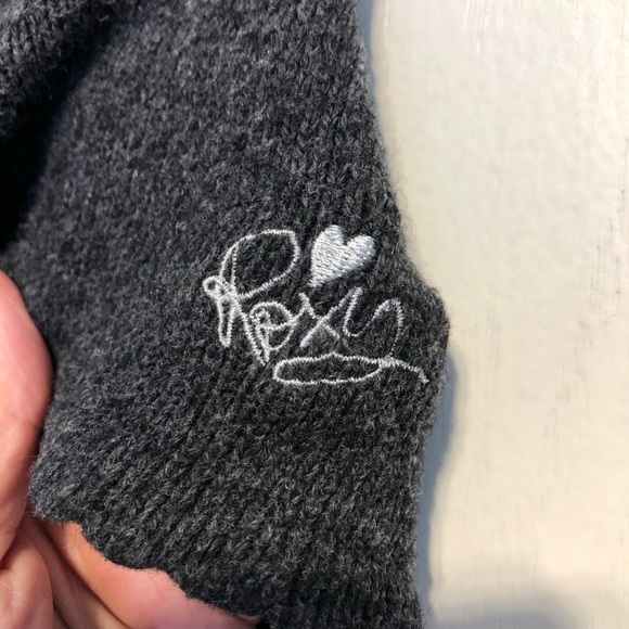 Roxy Fair Isle Hooded Sweater Dress Juniors Size Large - Picture 5 of 9